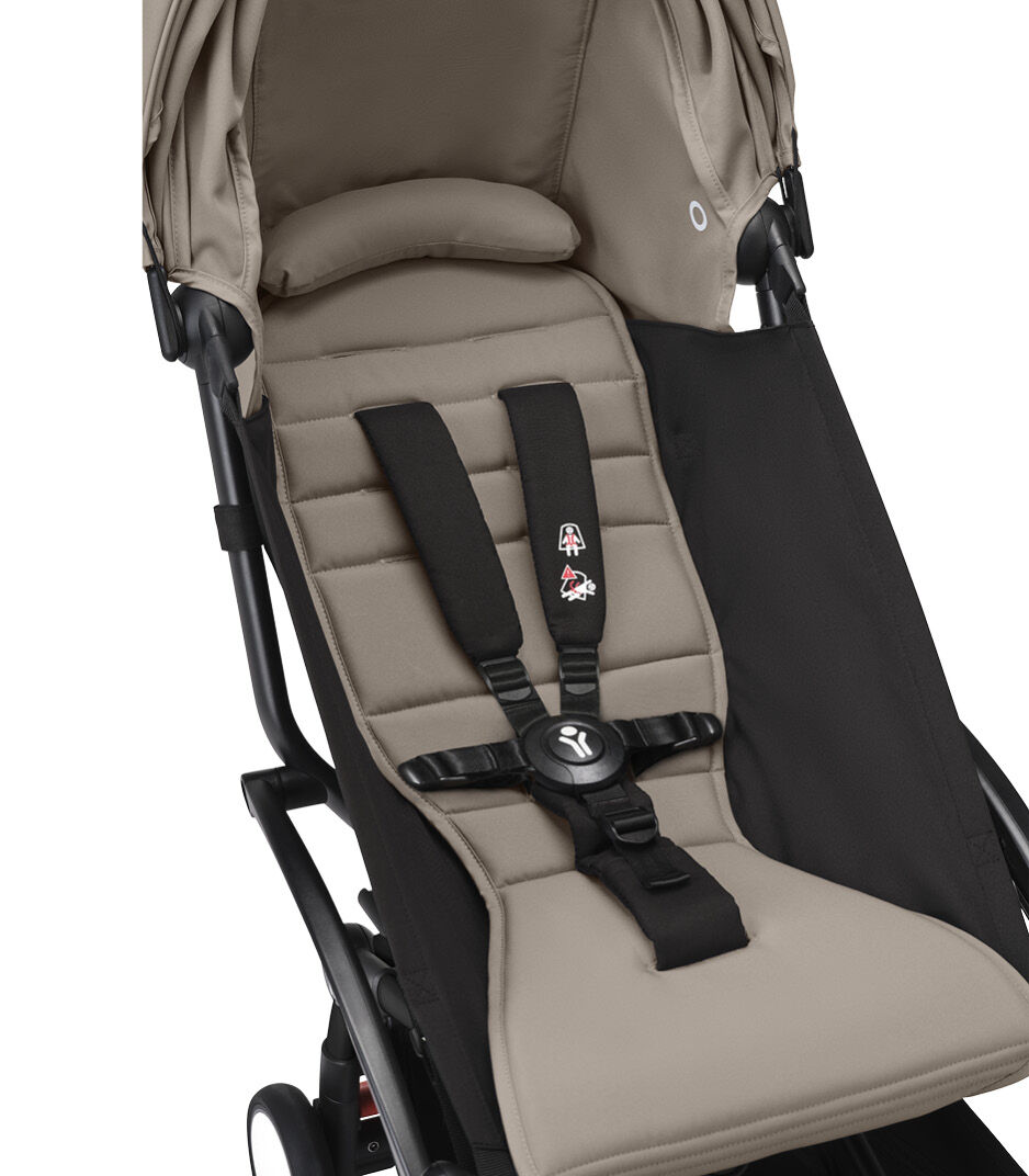 YOYO³ stroller from 6 months, Taupe with Black Frame, mainview galery image 11